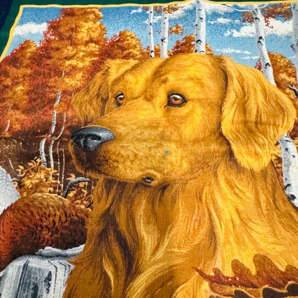 Golden Retriever Dog Accent Pillow Cushion Cover 15 x 15 in - Picture 2 of 6